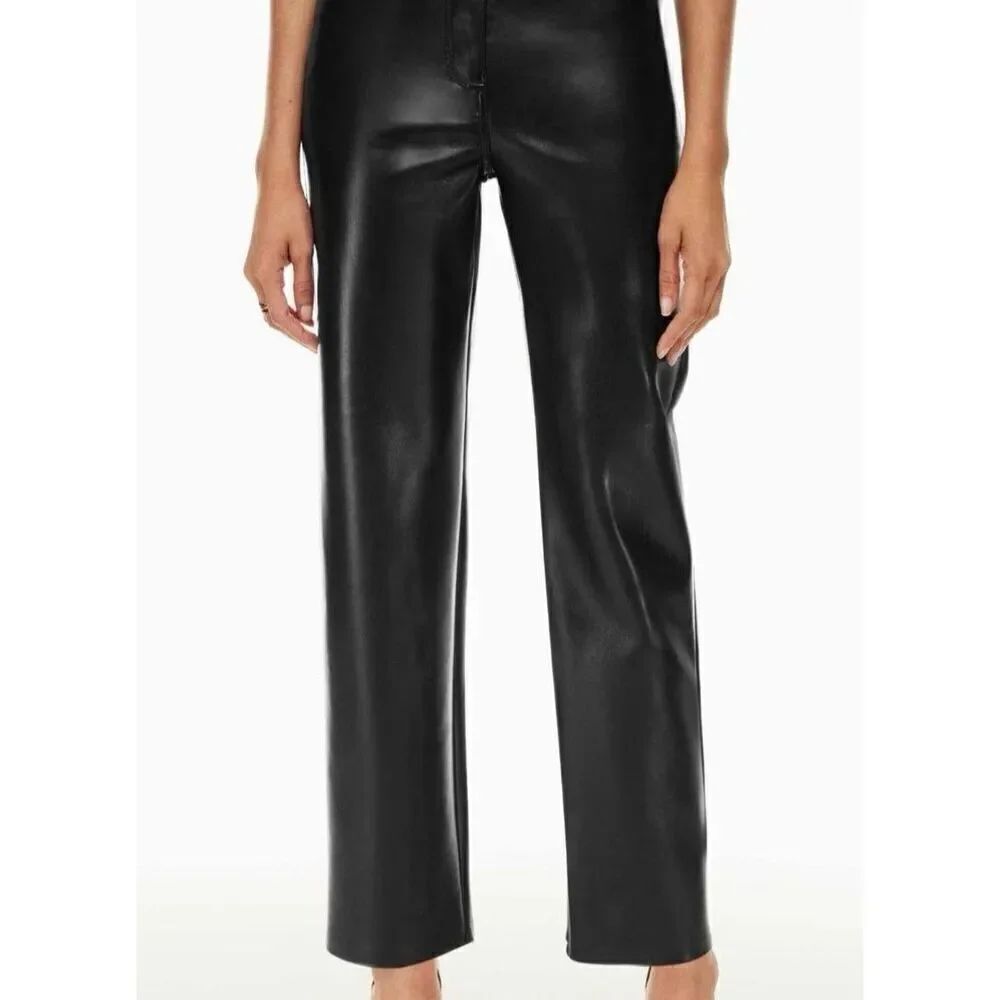 Wilfred Melina Black Vegan Leather Pants
